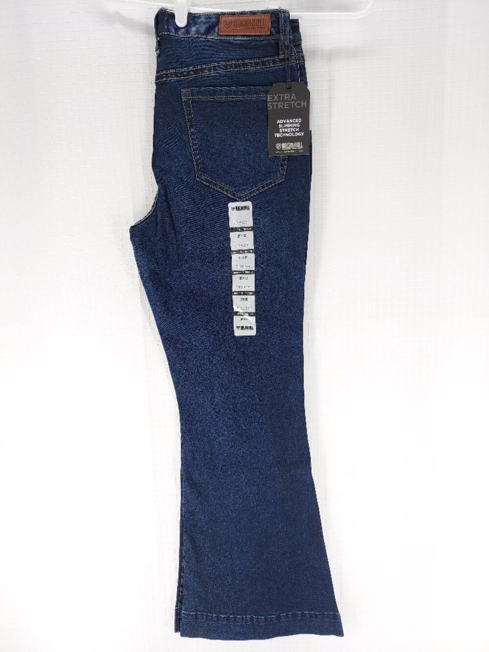 Rock & Roll Denim High Rise Stretch Dark Wash Trouser Jeans